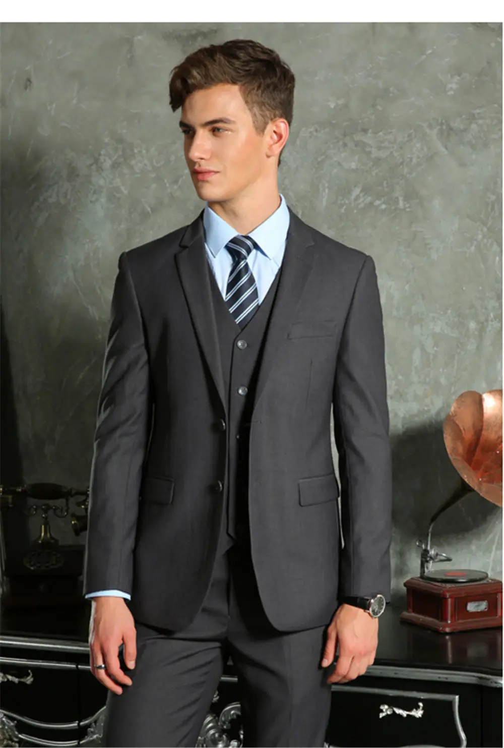 2018 2017 New Men Suits Brand Business Blazers Jacket Formal Dress Men