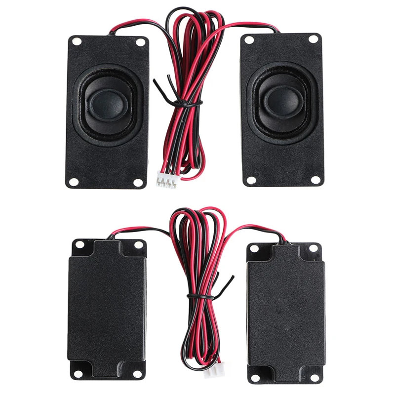 OOTDTY 2X4 Ohm 3W 3070 Реклама LCD ТВ колонки Громкоговоритель прямоугольный