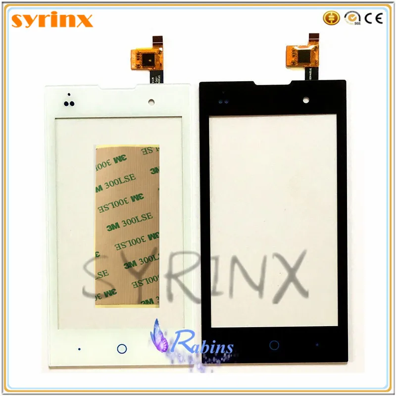 SYRINX 3m лента 4 0 &quotсенсорный экран телефона дигитайзер для ZTE Kis 2 Max V815 V815W Переднее