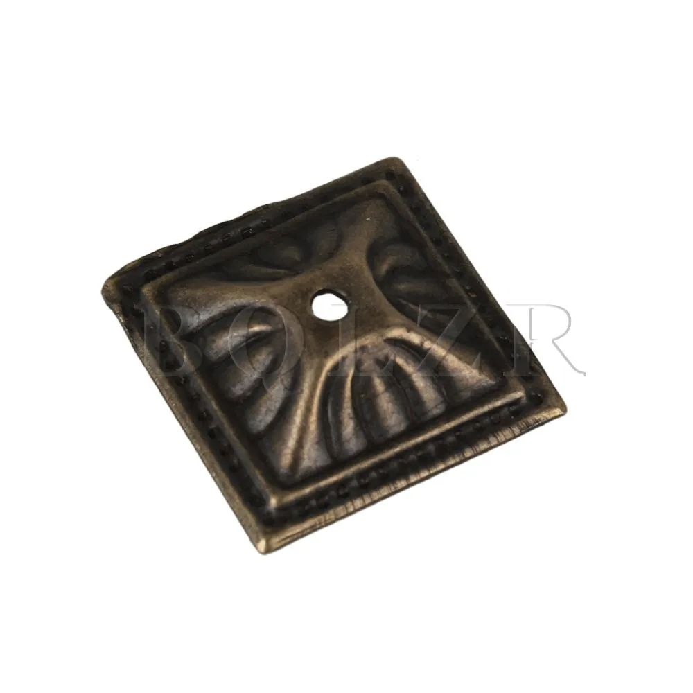 BQLZR 21x21mm Square Nailhead Bronze Iron Antique Upholstery Nails Tacks Studs Pins Furniture Decorative Pack of 100 BQLZR 21x21mm Square Nailhead Bronze Iron Antique Upholstery Nails Tacks Studs Pins Furniture Decorative Pack of 100