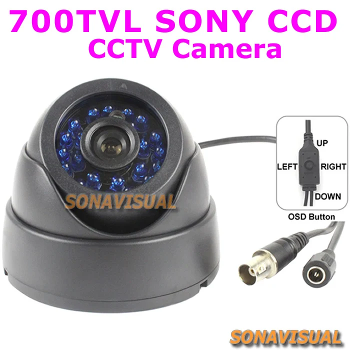 ГОРЯЧАЯ! CCTV камеры 700tvl 1/3 ''Sony Effio CCD Домашней Безопасности OSD Меню Кнопка