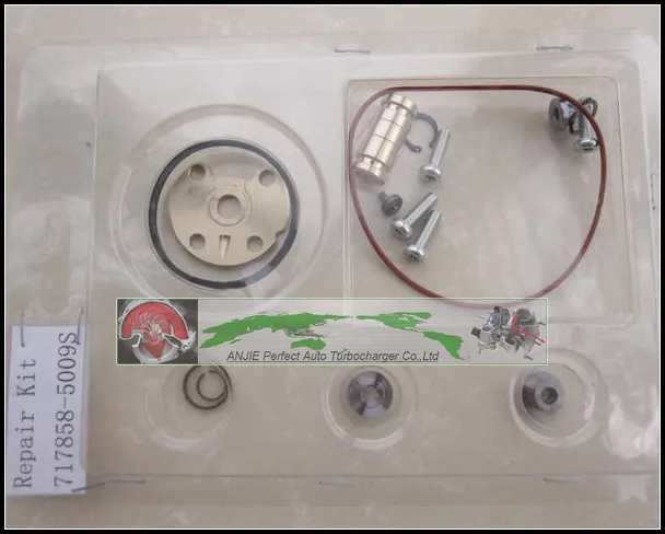 

Turbo Repair Kit rebuild For AUDI A4 A6 For SKODA Superb VW PASSAT AWX AVF 1.9L GT1749V 717858 717858-5009S 038145702N Turbine