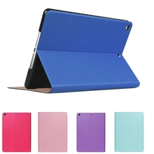 Libro Tableta de Cuero de LA PU Caso Para el Nuevo ipad 9.7 2017 A1822 modelo Ultra Delgado Folio Cubierta Elegante Del Soporte Concha Protectora Para el ipad 2017