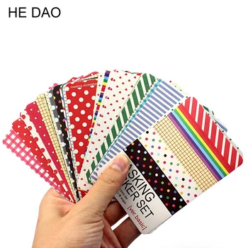 

27 Pcs Scrapbooking Masking Tape Craft Stickers Pack Decorative Labelling Art Adhesives DIY Decorative Scrapbooking Album Tapes