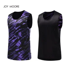 Новое поступление мужская двусторонняя баскетбольная майка быстросохнущая футболка с отворотом тайское качество