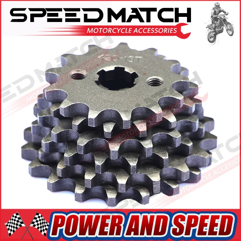 

420 10T 11T 12T 13T 14T 15T 16T 17T 18T Tooth 17mm ID Front Engine Sprocket for Motorcycle part