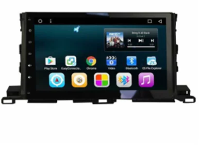 Flash Deal Chogath 10.25 inch Quad Core Car Radio GPS Navigation Player car multimedia player android 7.0 for Toyota Highlander 2015-2017 0