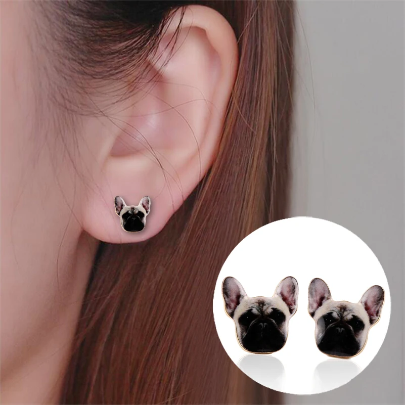 Buy 2016 New Fashion Designed Puppy 3d Dog Head Stud