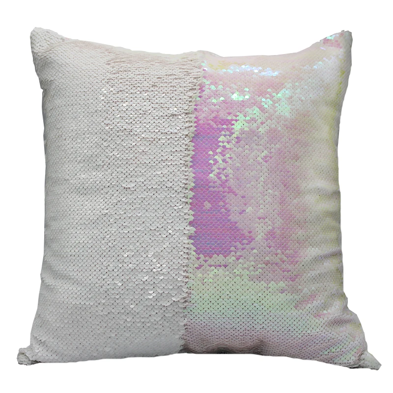 Wholesale Sublimation Sequin Magic Printing Pillows Case With Cushion