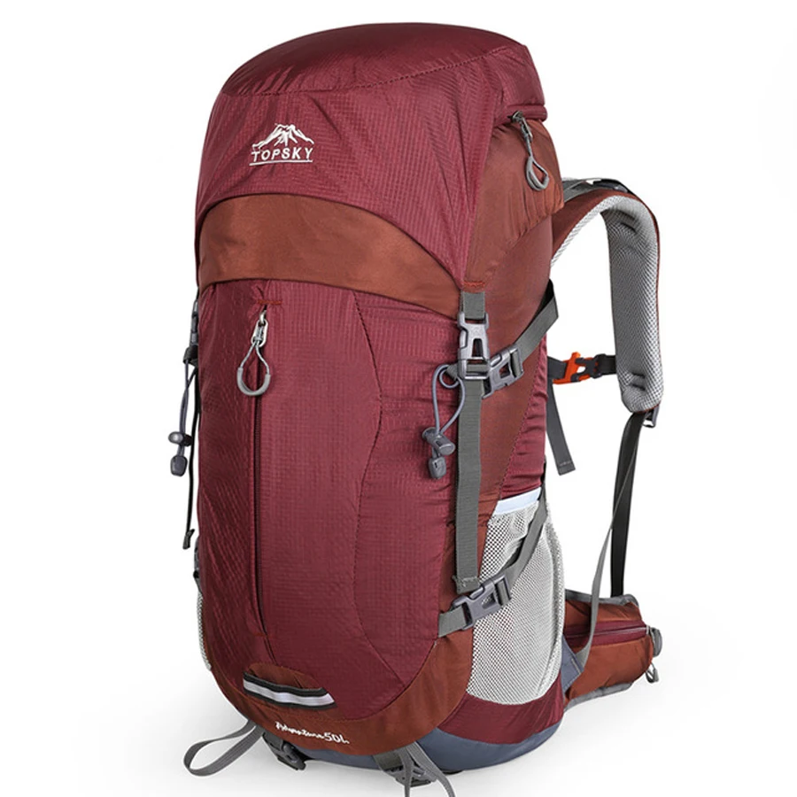 Mochila 40L 50L marco interno ultraligero impermeable al aire libre montañismo senderismo viajando escalada de Camping con cubierta de la lluvia - 1
