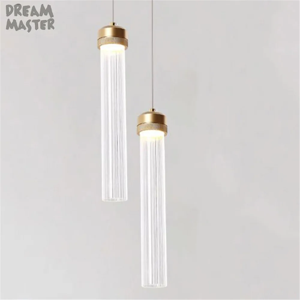 Nordic modern dining room led chandeliers golden plated long clear striped tube glass shade lustres light 3 5 island lighting
Nordic modern dining room led chandeliers golden plated long clear striped tube glass shade lustres light 3 5 island lighting