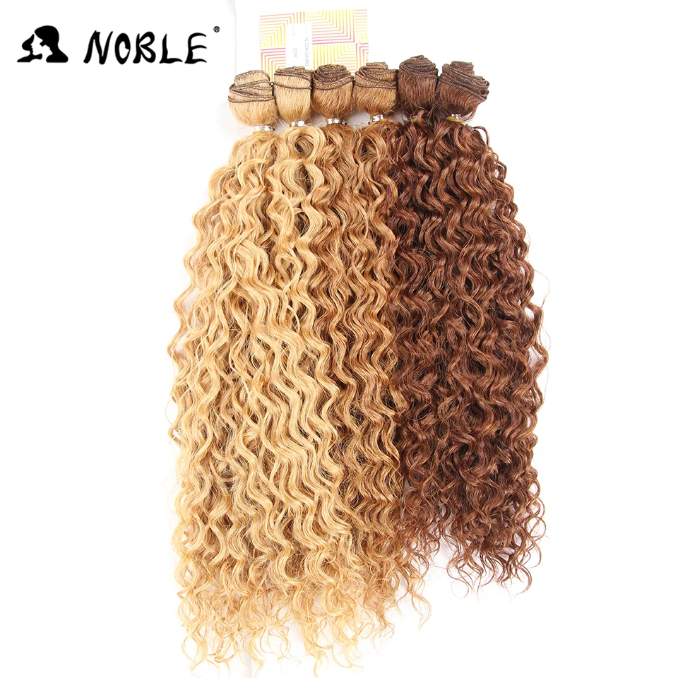 

Miracle Kinky Curly Hair Bundles 6pcs/lot 3 Colors Heat Resistant Long Synthetic Hair Weaves 20-24 inches Women Hair Extensions