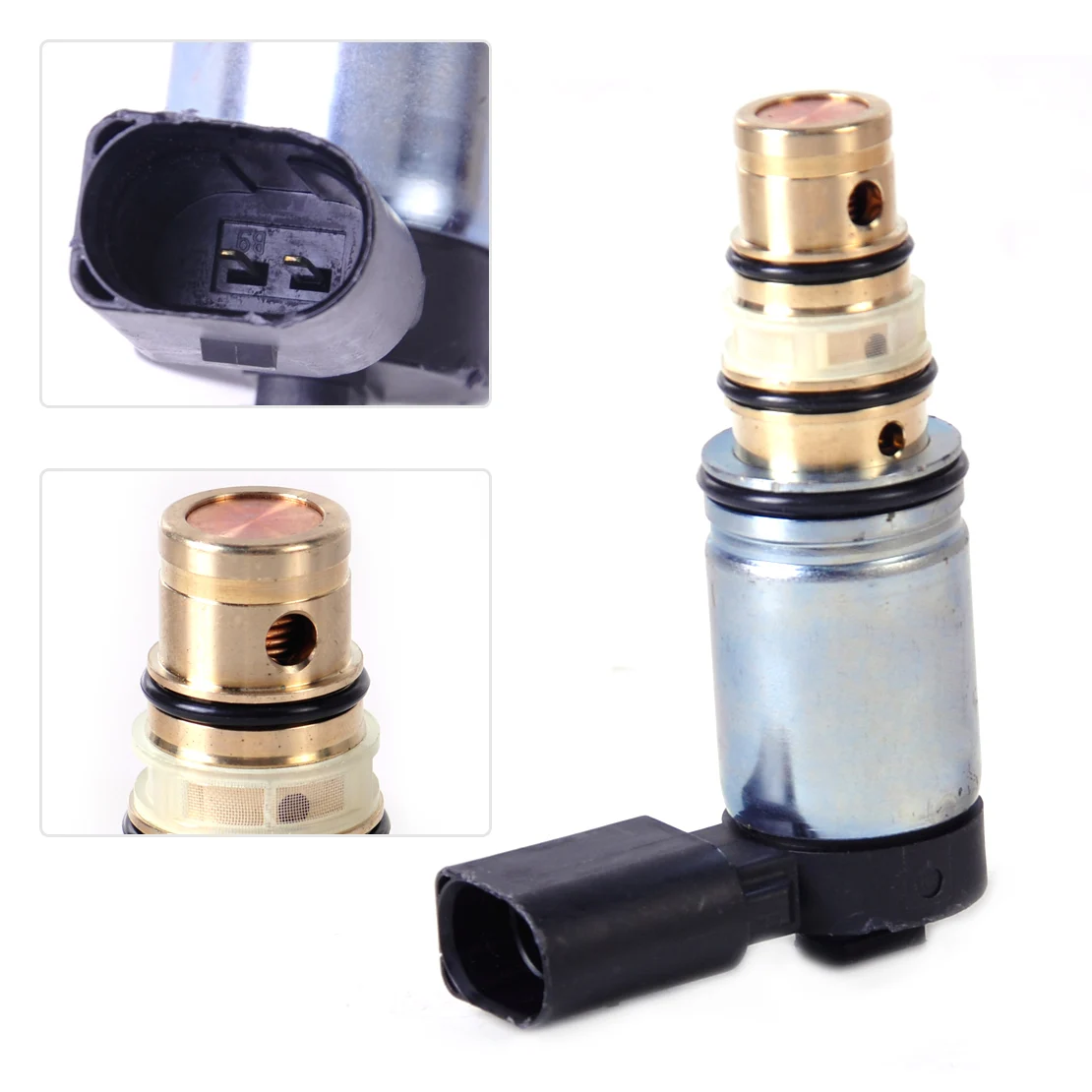 

CITALL AC Compressor Control Solenoid Valve PXE16 PXE14 for VW Golf Jetta Beetle Audi A3 Seat Leon Altea Toledo Skoda Octavia