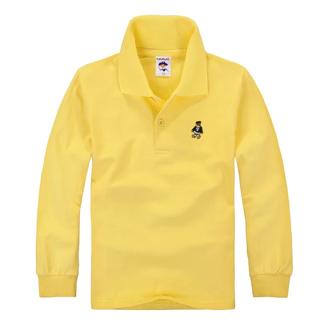 baby yellow polo shirt