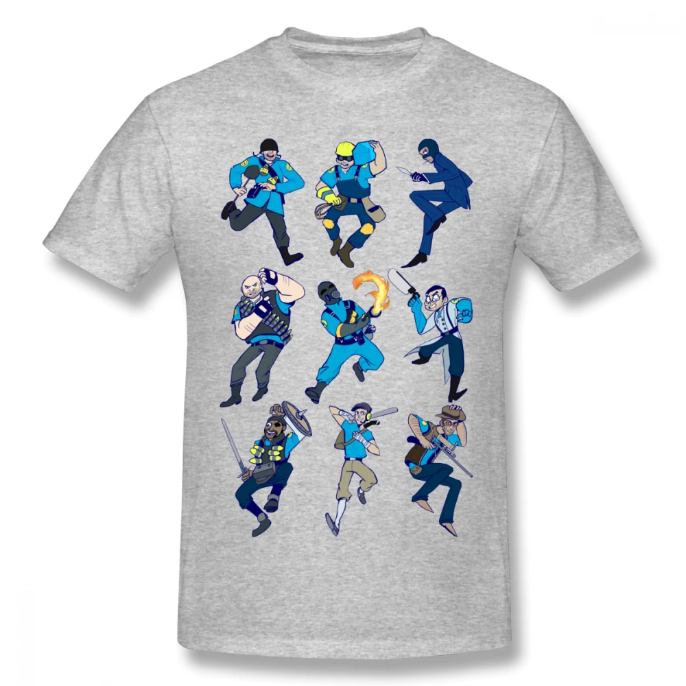 Team Fortress 2 T shirt For Men Plus Size 5XL 6XL Group CamisetaT