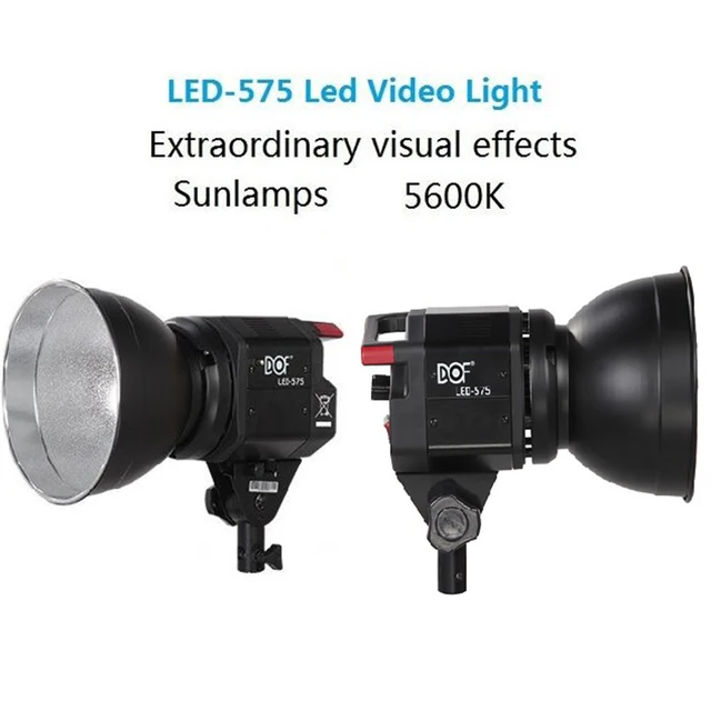 dof 575 50w led camera 5600k offical portable outdoor flash studio