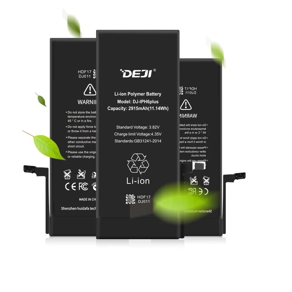 DEJI батарея для iPhone 5se/6/6s/6 p/6s p с бесплатными инструментами комплект реальная емкость оригинальные литиевые батареи Замена 0 цикл