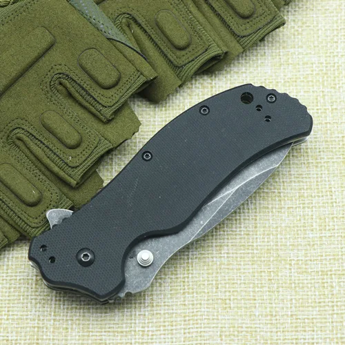 ZT0350BW складной нож S30V стальное лезвие G10 Ручка Открытый Отдых Охота карманные Фруктовые Ножи EDC инструменты - Цвет: black