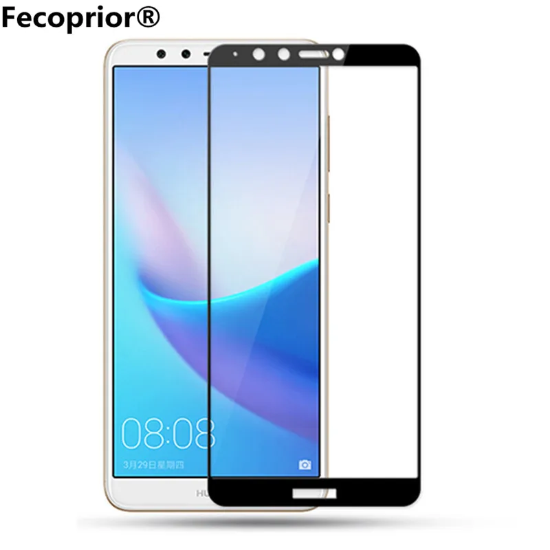 Y9 Y5 закаленное стекло для Huawei 2018/Y5 2018 Высокое качество полное покрытие защита