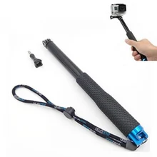 Sj4000 Tripod Monopod for Go Pro Xiaomi Yi 2 Handheld Palo Selfie Stick For Gopro Hero 4 3 3+ Sjcam Action Camera Accessories gaqou camera selfie stick pole monopod tripod holder adapter for gopro go pro hero 6 5 4 3 sjcam sj4000 for xiaomi yi for phone