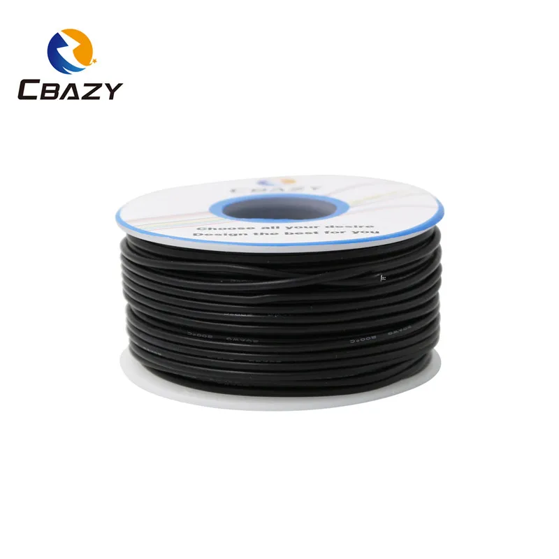 20AWG 25 м гибкий силиконовый провод и кабель Луженая медь многожильный 10 цветов