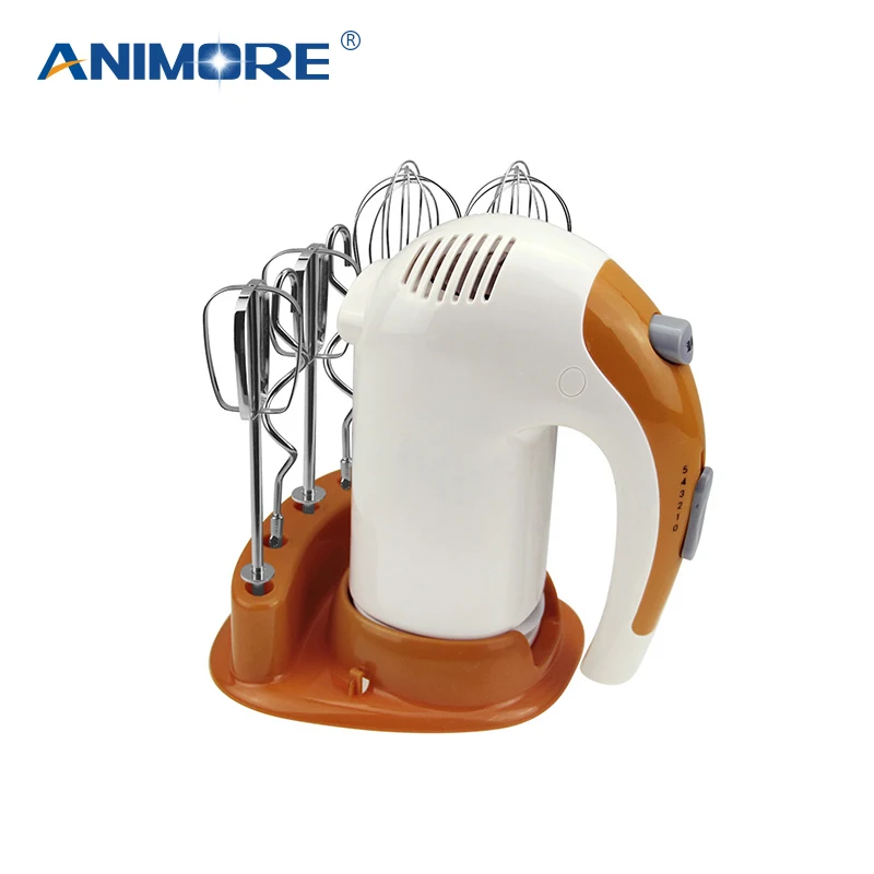 Jual Animore 5 Kecepatan Adonan Mixer Tangan Telur Pemukul Blender Makanan Multifungsi Food Processor Ultra Power Listrik Dapur Mixer FM 04