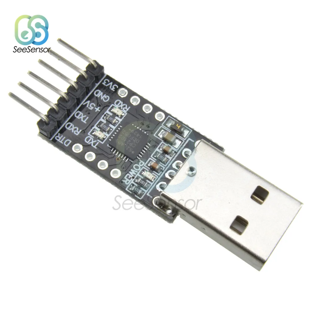 1Pcs CP2102 USB 2.0 to TTL UART Module 6Pin Serial Converter STC Replace FT232 Adapter 3.3V/5V Power | Инструменты