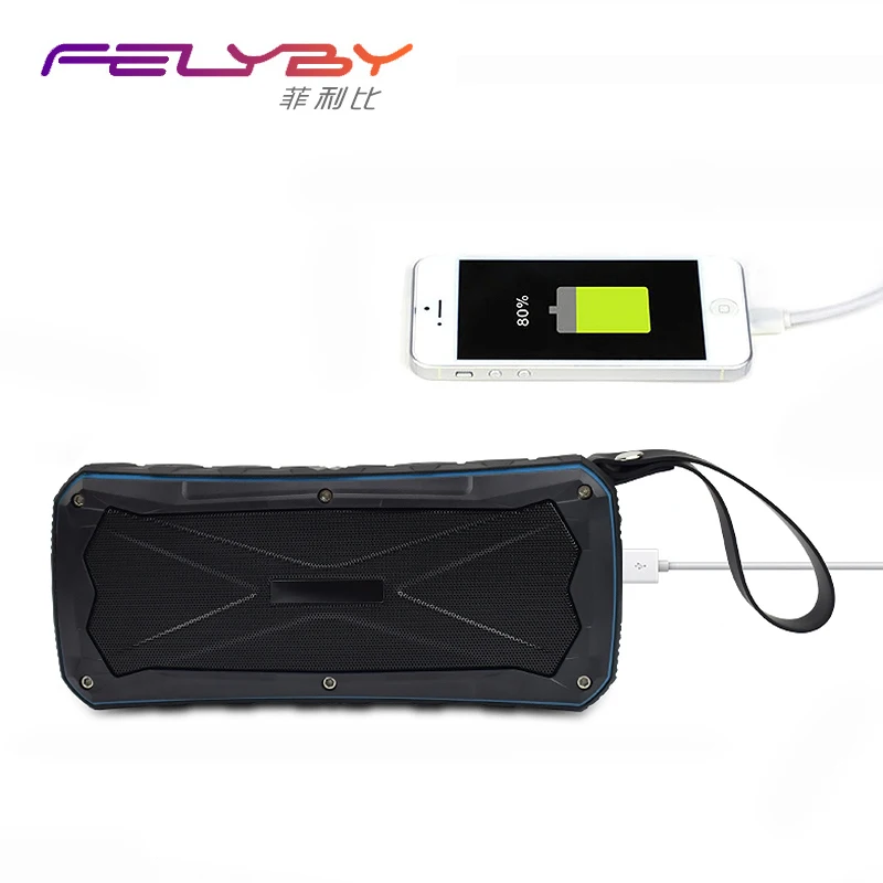 Portable Waterproof Bluetooth Speakers font b Wireless b font Outdoor Speaker Double horn Bass Sound 4500mAh
