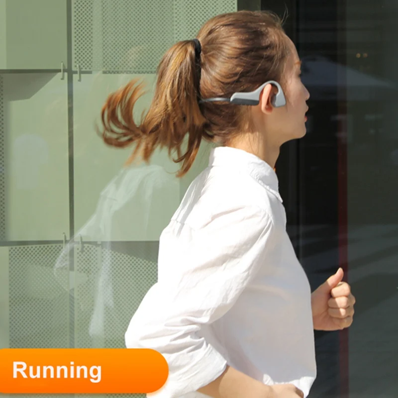 VTIN V8 Bone Conduction Wireless Bluetooth Earphone IPX5 Waterproof Outdoor Sport Headset with Microphone Handsfree Headsets     (6)