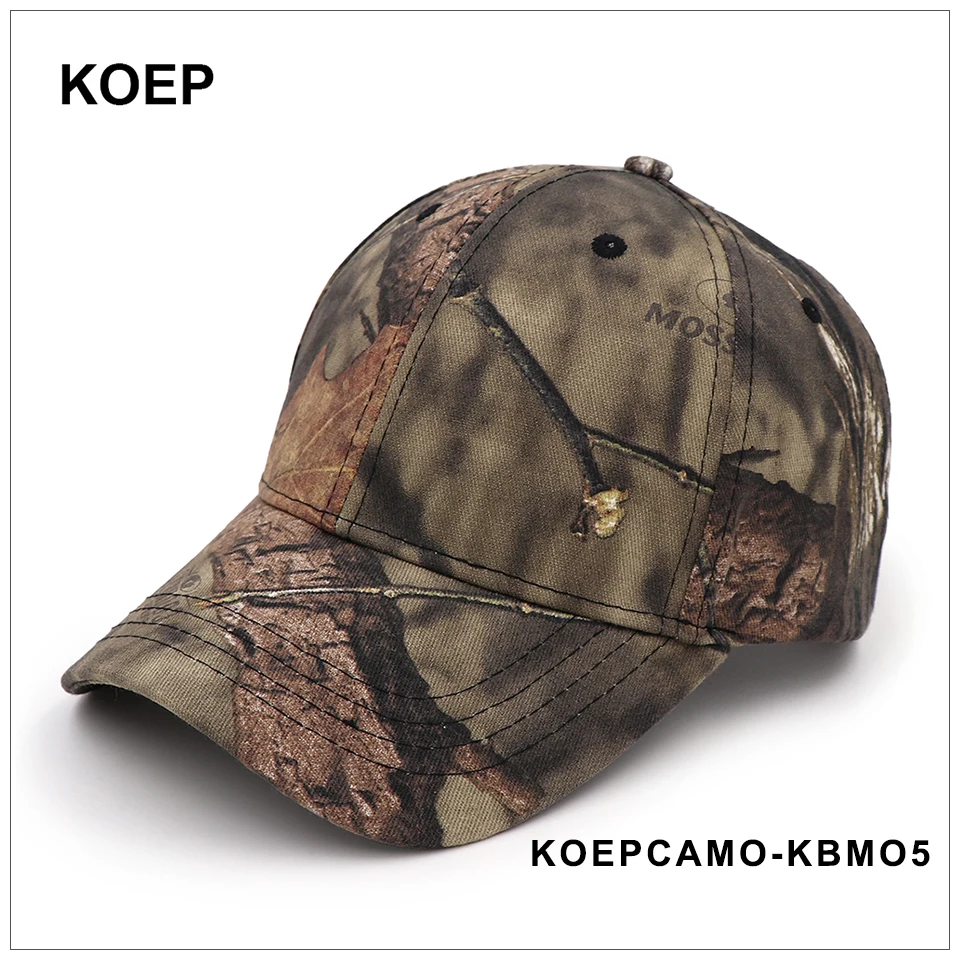 KOEP новая уличная бейсбольная кепка для рыбалки в джунглях, Мужская камуфляжная шляпа для охоты, Кепка из костяного хлопка rucker Camo Snapback, кепка для папы s
