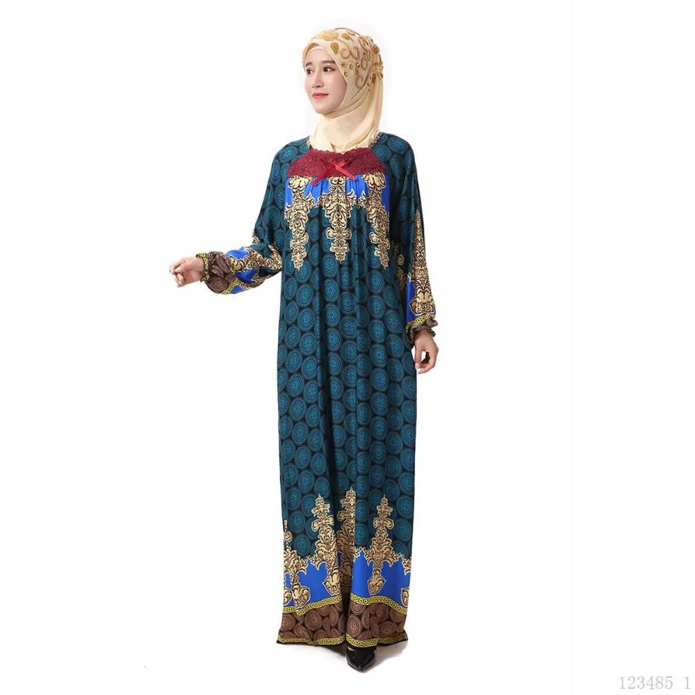 Цветочная ткань мусульманские абаи caftan marocain женская одежда турецкая исламская