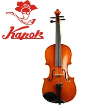 Капок V014 Эбеновое дерево конфигурации использует взрослых начинающих Руководство детей скрипки уровня ist шаблон высокого класса скрипки тигровые полосы