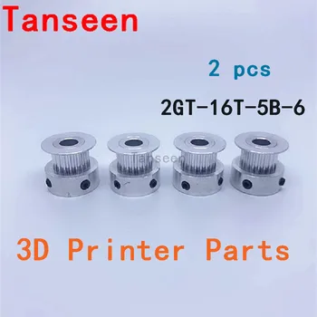 

GT2/2GT Timing Pulley 16Teeth 5mm Bore for 3D Printer Parts,2pcs/lot.