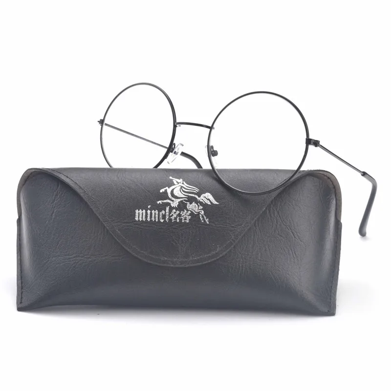 

MINCL/Round Harry Potter Glasses frame Female Brand Designer Sol glasses Plain Glasses eyeglasses eyewear lxl