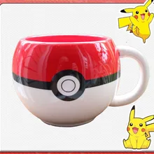 Pocket Master cosplay Cup Poke Ball shape Cup, подарок для косплея, керамическая чашка для фанатов, подарки для Хэллоуина, Прямая поставка