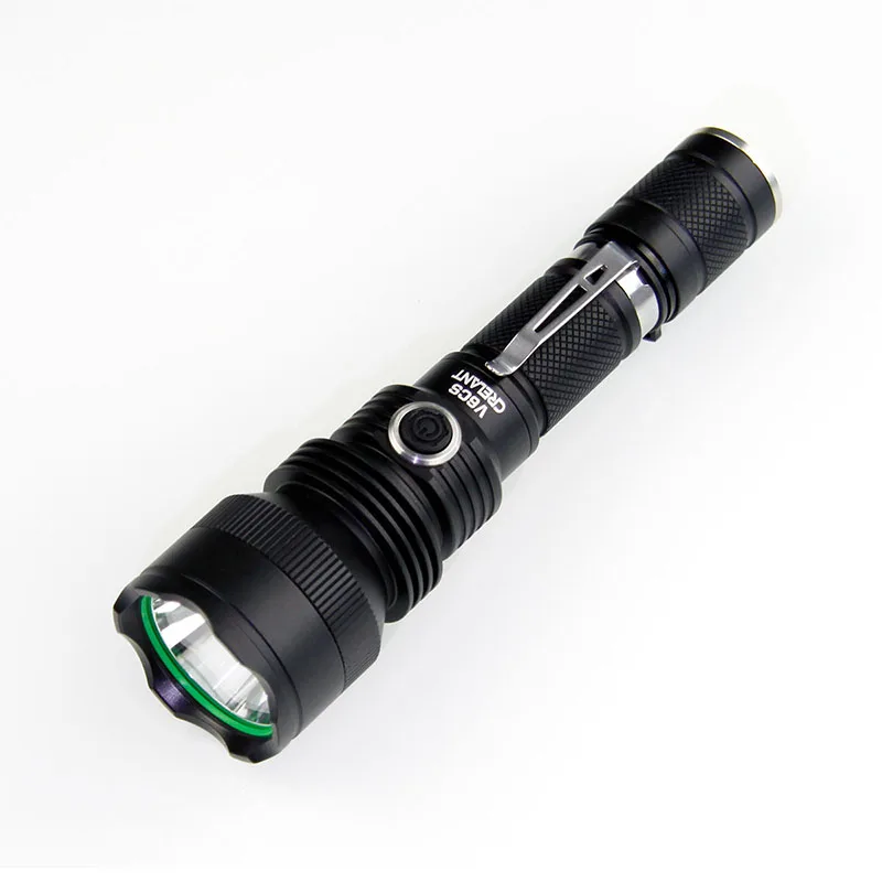 CRELANT V6CS Tactical Flashlight 10W CREE XPL HI LED Electrodeless
