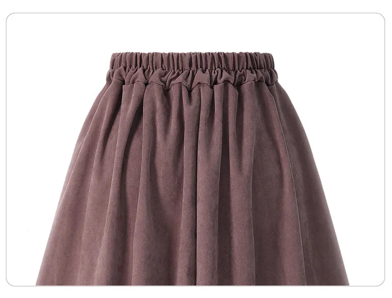 Женские плиссированные юбки с высокой талией на пуговицах эластичная юбка средней длины корейский стиль женские юбки мода весна осень зима низ