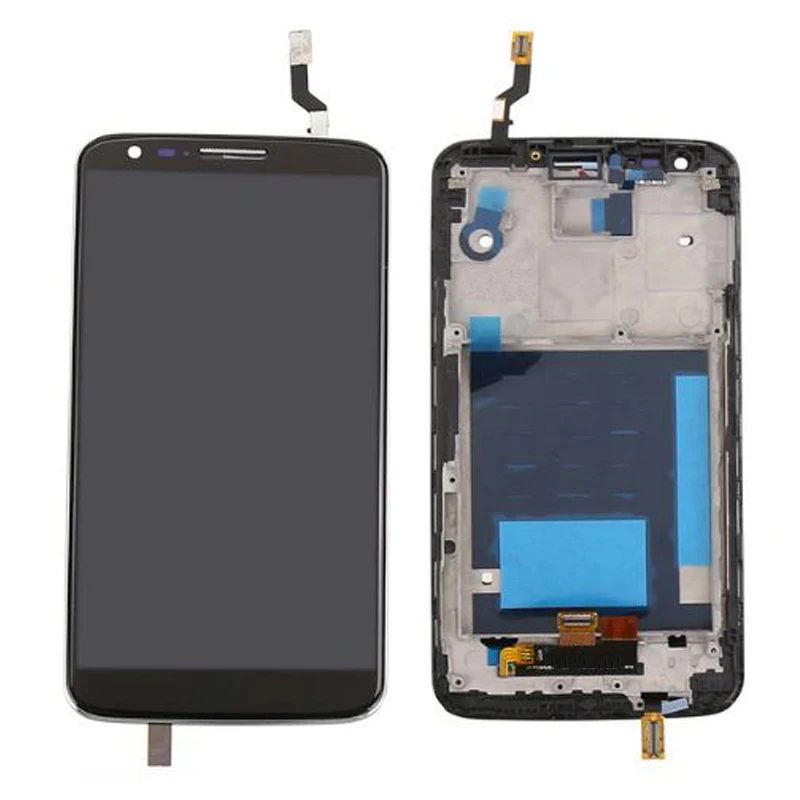 

5.2 inch For LG Optimus G2 D802 D805 D800 D803 LCD Touch Screen Digitizer Assembly With Frame Free Shipping