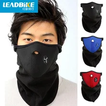 Leadbike 2016 Anti Cold Mask Warm Winter Ski Windproof Bike Bicycle Cycling Sports Half Face Neck Mask Outdoor Masks Dust