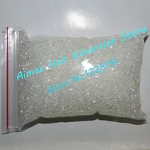 Итальянский Кератиновый клей зерна 100 г/упак. кератиновая клеевая гранула белого цвета для I tip/U-tip волос