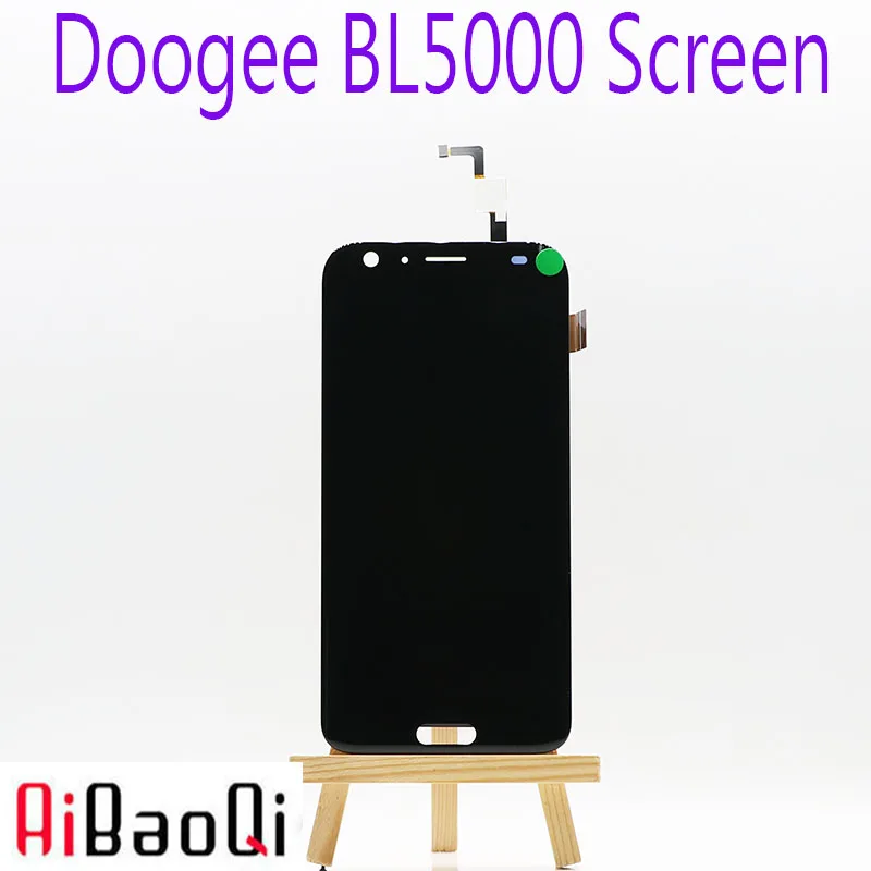 

AiBaoQi New Original 5.5 inch Touch Screen + 1920X1080 LCD Display Assembly Replacement For Doogee BL5000 Android 7.0
