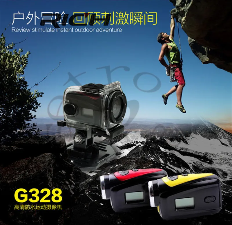 G328 1080 P HD Водонепроницаемый цифрового видео Камера для дома и занятий спортом Применение