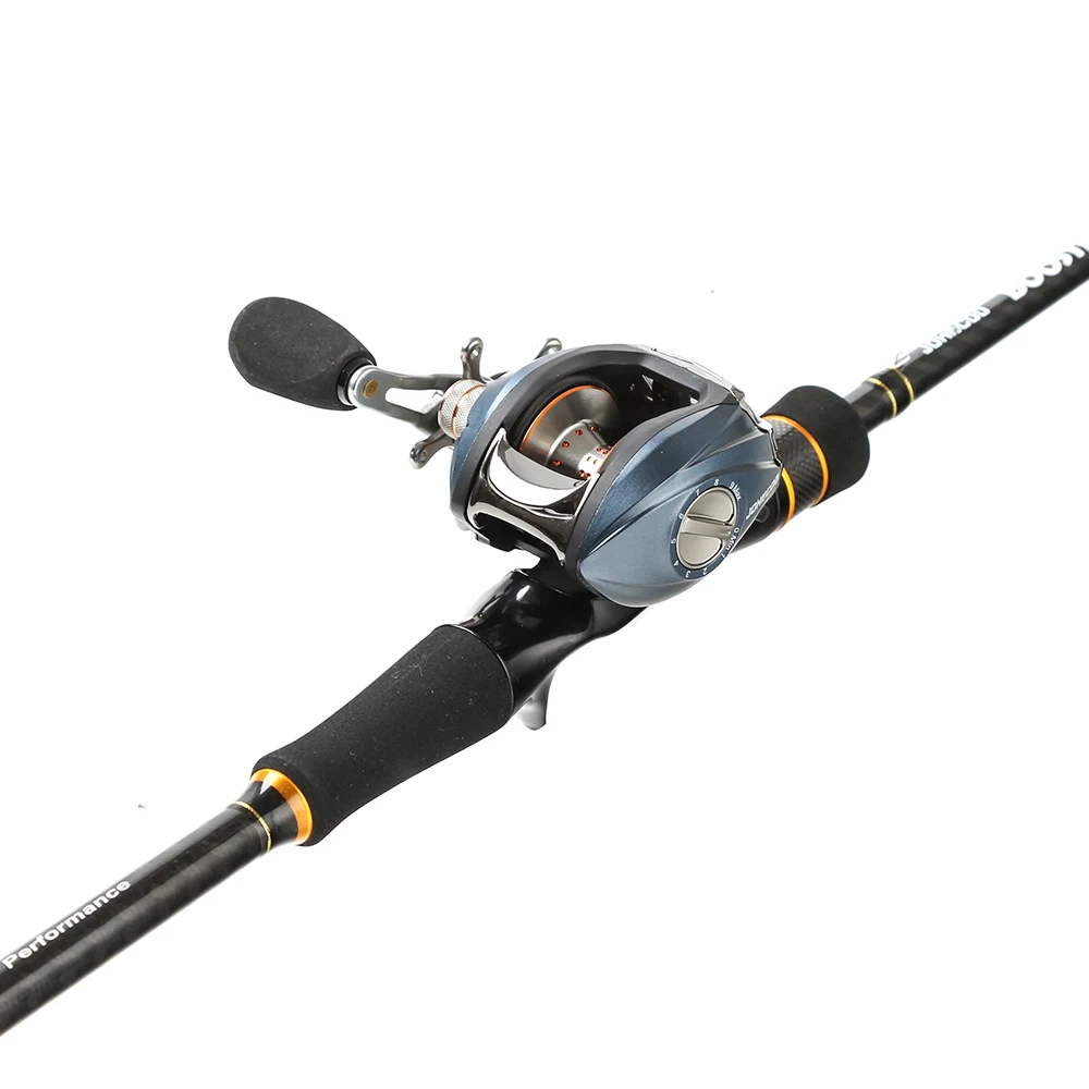 Extra-fast Casting Fishing rod Combo 2 tips ML M 2.1m Carbon Fishing Rod + Baitcasting Fishing reel 6.3:1 light weight 185g Extra-fast Casting Fishing rod Combo 2 tips ML M 2.1m Carbon Fishing Rod + Baitcasting Fishing reel 6.3:1 light weight 185g