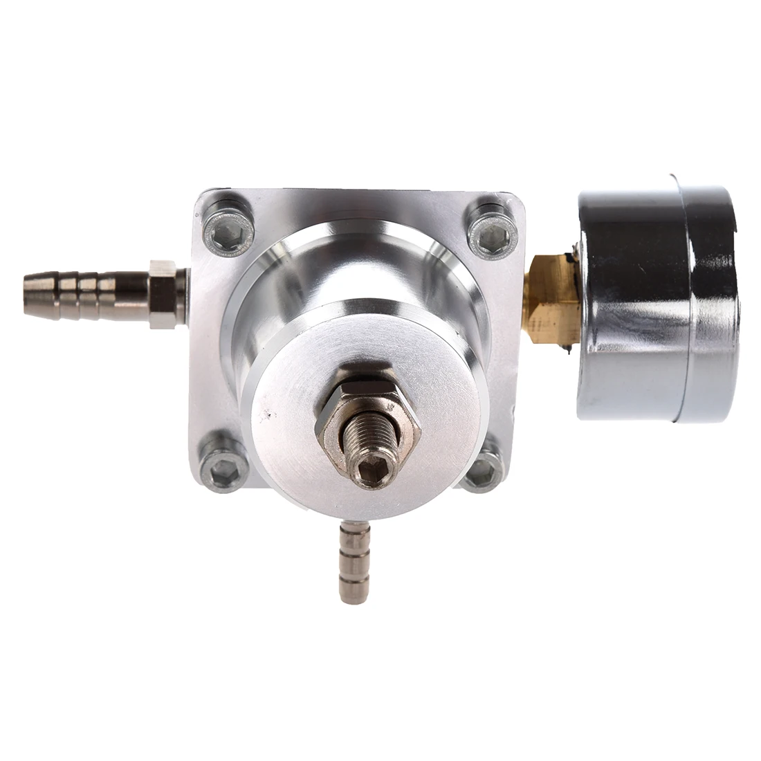 

AUTO -Universal Car Adjustable Fuel Pressure Regulator with Gauge Silver