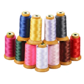 

16 Colors Beads Nylon Silk Cord Thread Line 0.4mm 0.6mm 0.9mm 1.2mm Fit Necklace DIY For Jewelry Making No Elastic Findings A113