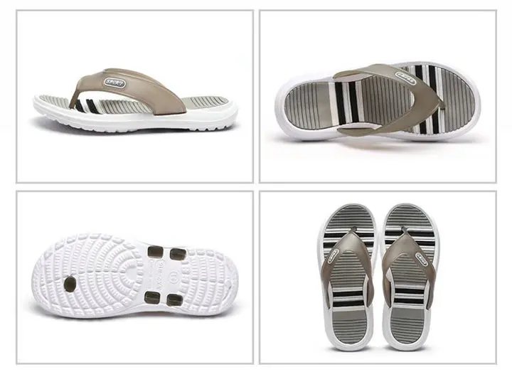 High Quality Popular Flat Sandals Shoes  Summer Spa Fashion Sport Walking Beach Men Flip Flop Soft Eva Slippers For Mens (3)