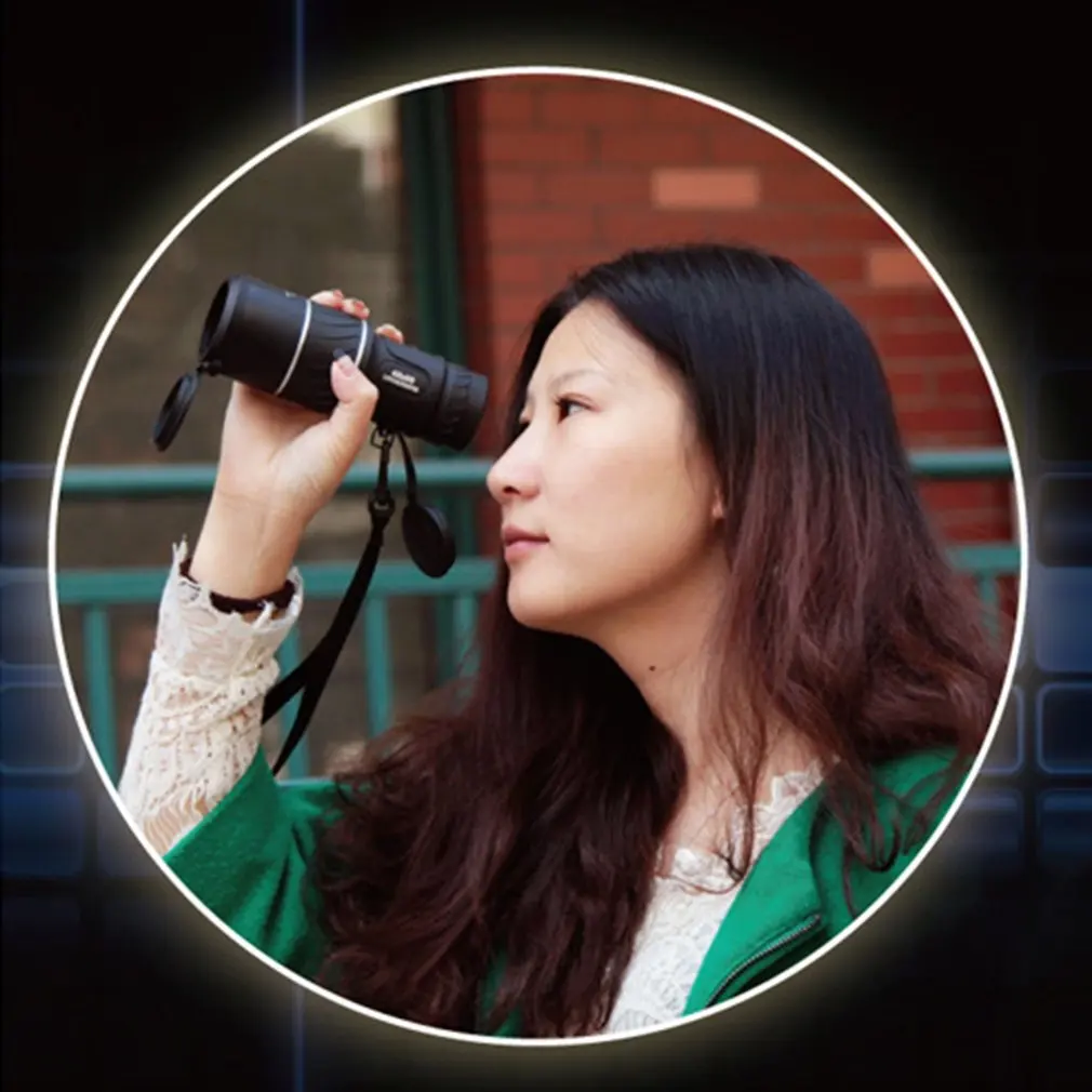 40x60 HD монокуляр панда день ночное видение оптический Монокуляр для охоты Кемпинг Туризм Открытый телескоп