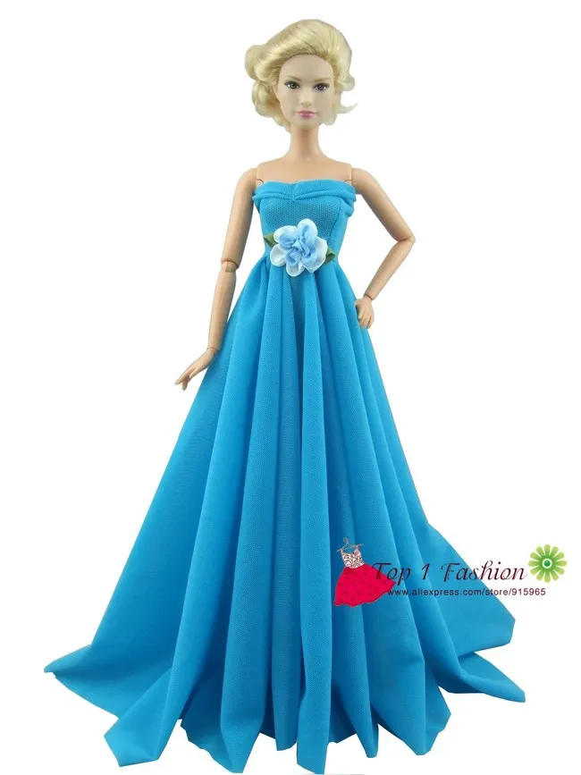 envío gratis 2 juegos = vestido de novia de fiesta de noche azul