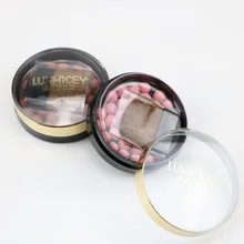 Матовые румяна мяч Контурные тени для век Водонепроницаемый устойчивая Косметика с кистью CD88