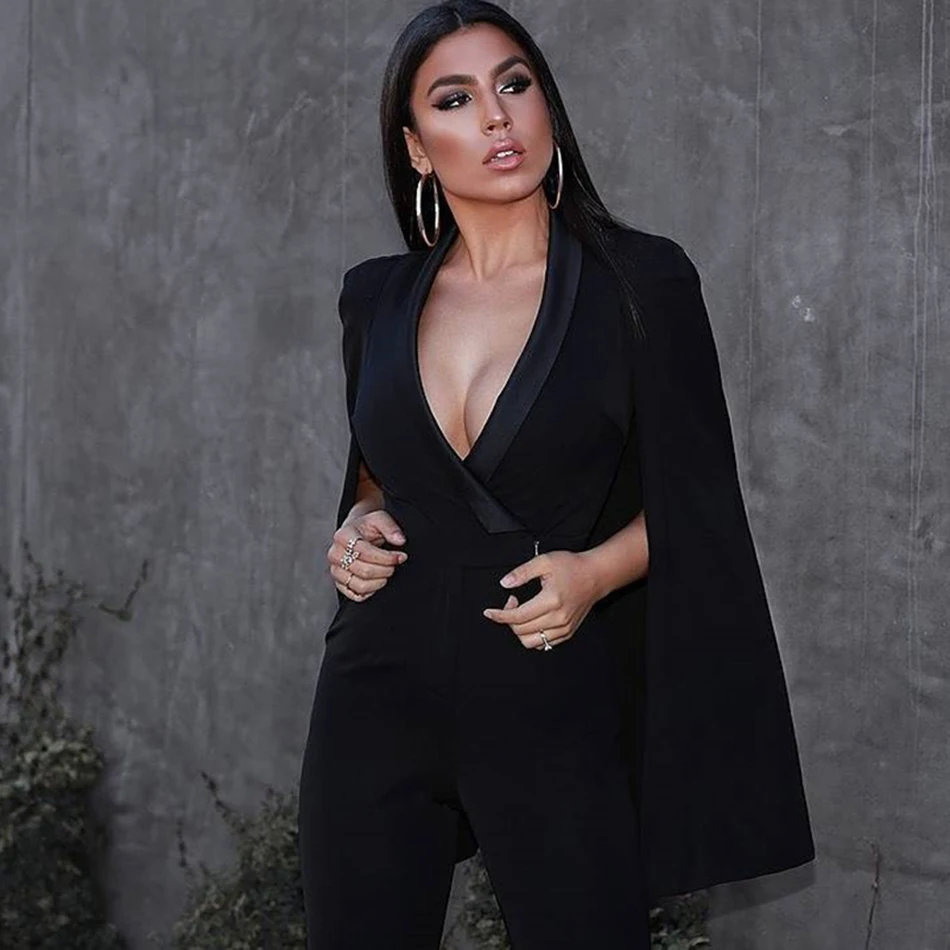 2018-New-Arrival-High-Quality-Black-Women-Jumpsuit-Fashon-High-Split-Long-Sleeve-Sexy-V-Neck (1)